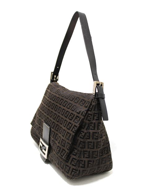 fendi shoulder handbag|genuine Fendi baguette.